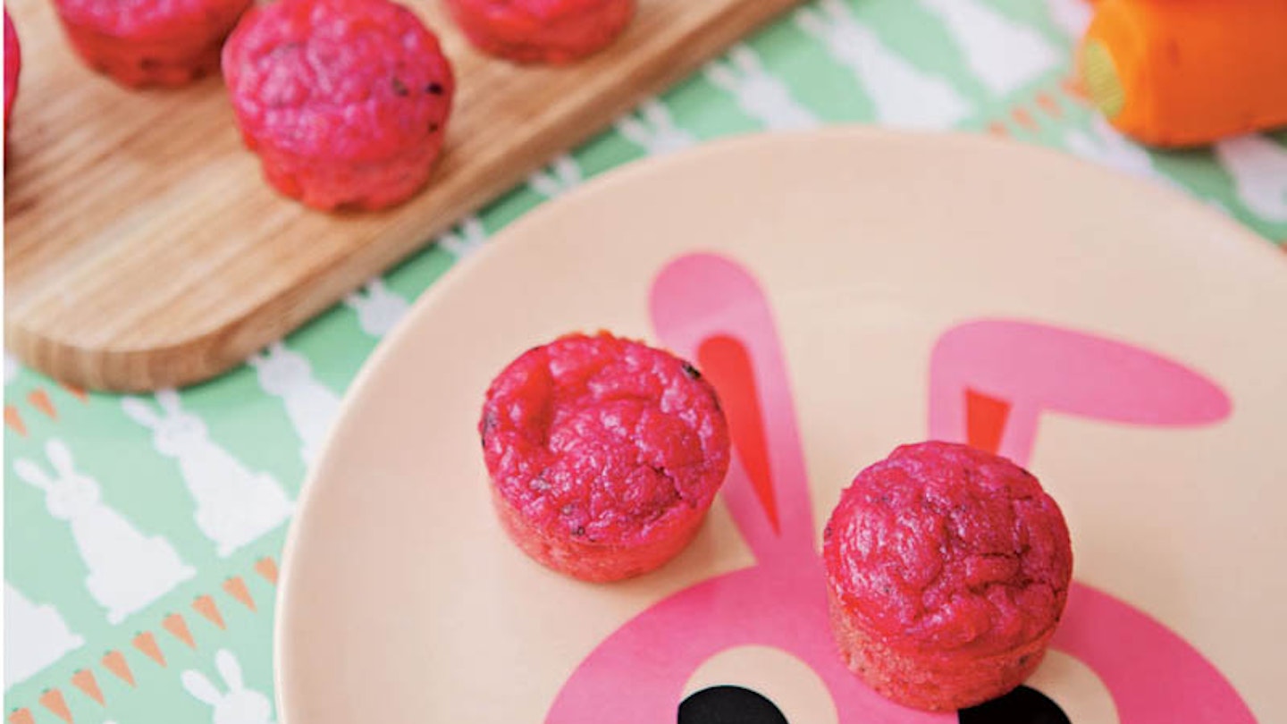 Ruby Red Mini-Muffins