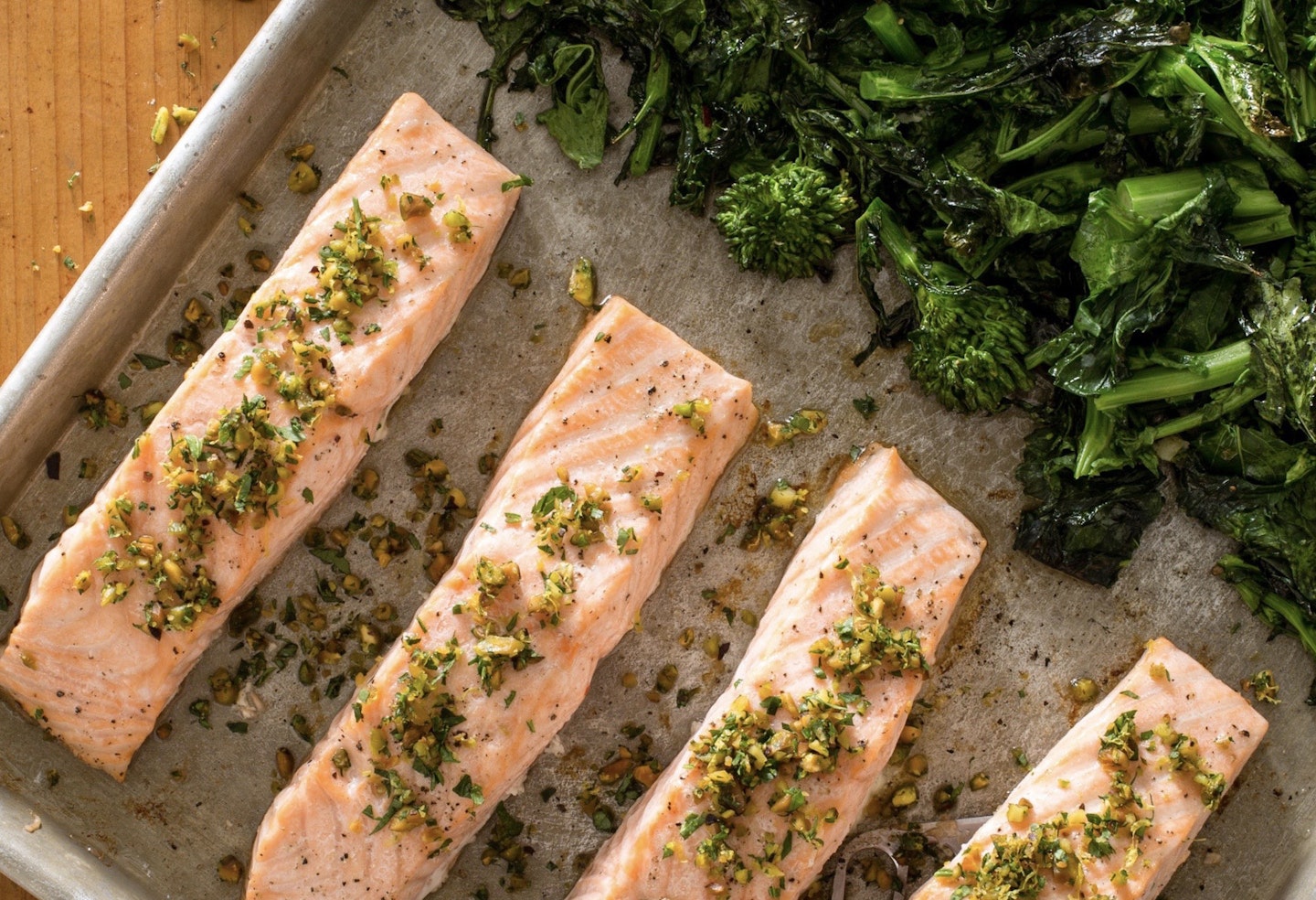 Salmon with Gremolata by Pippa Campbell