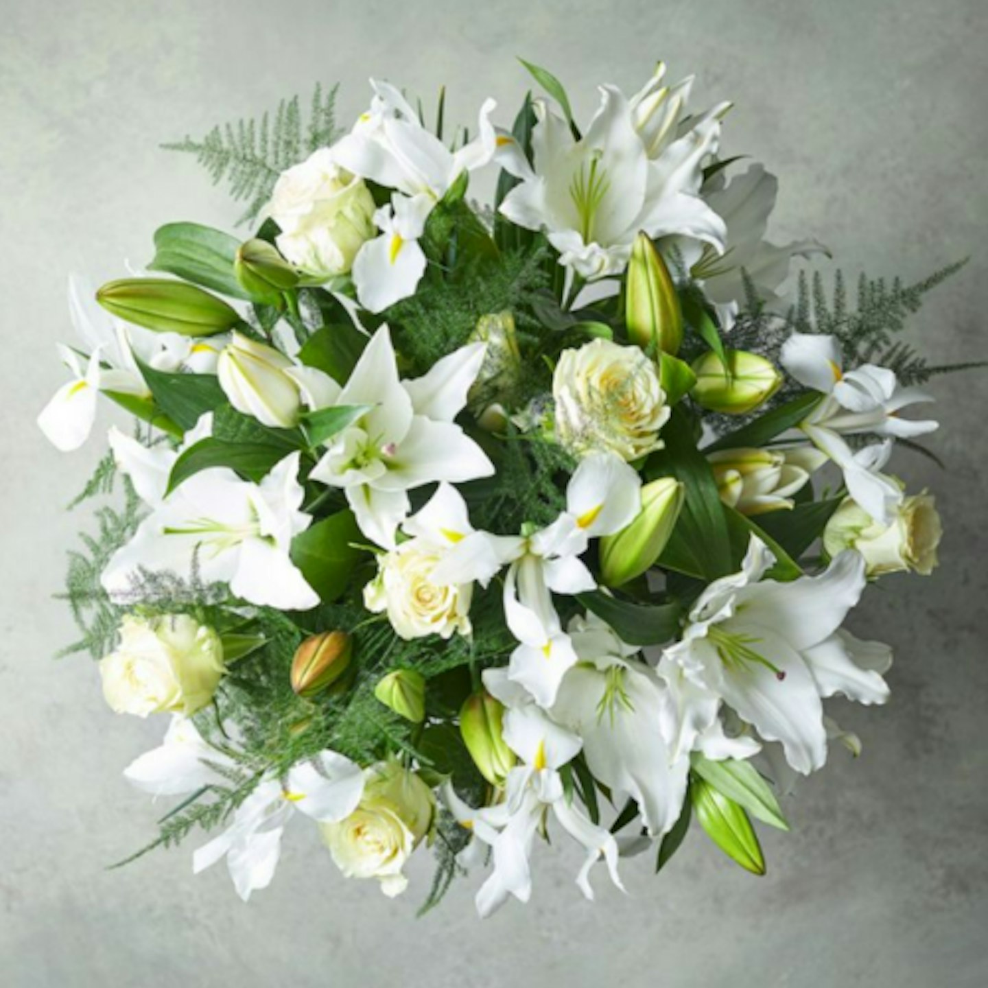Scented White Lily u0026amp; Rose Bouquet