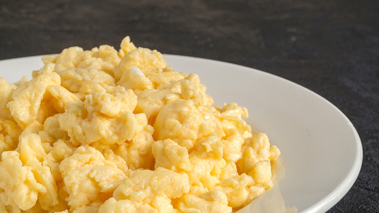 Scrambled eggs for baby