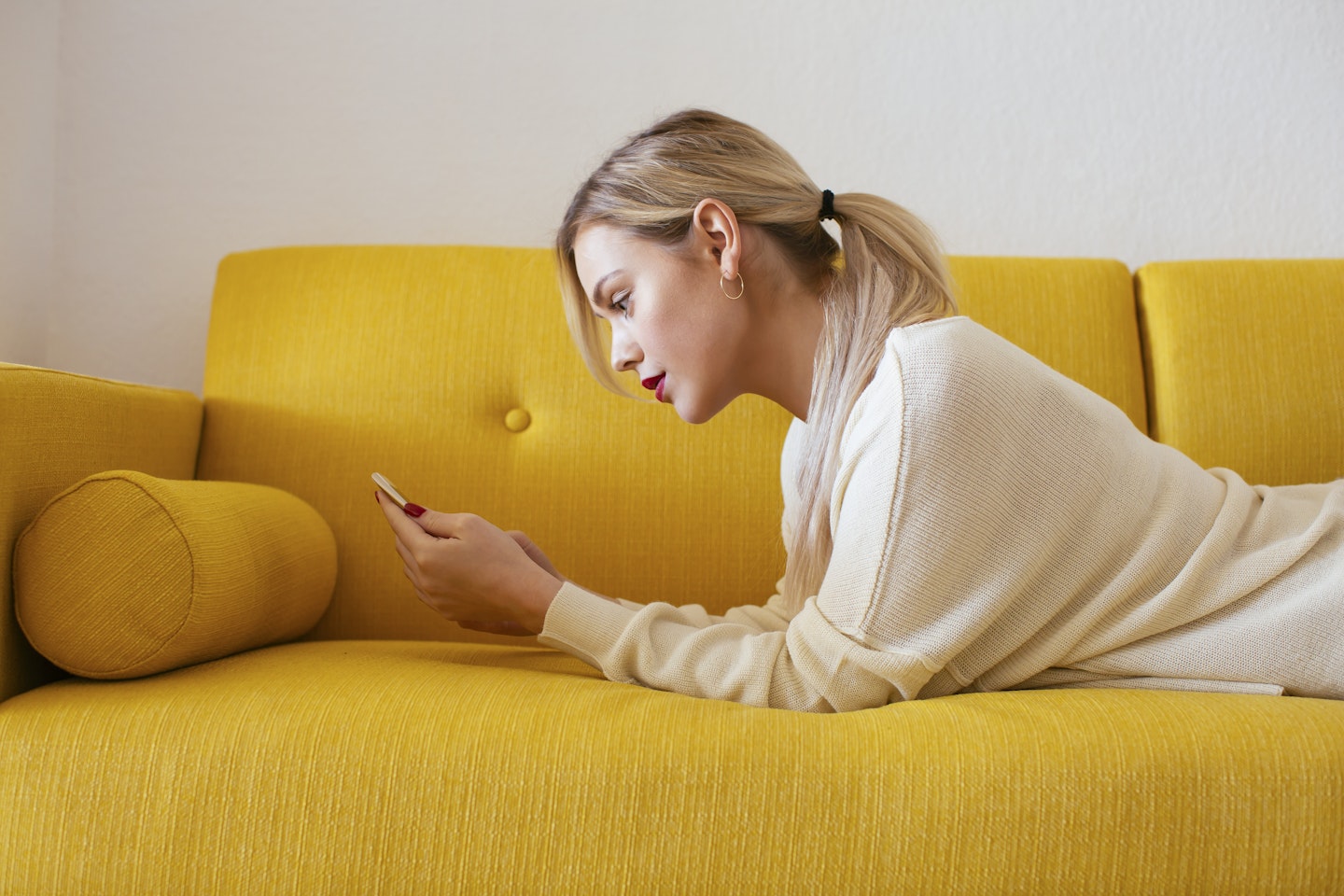 Women on couch