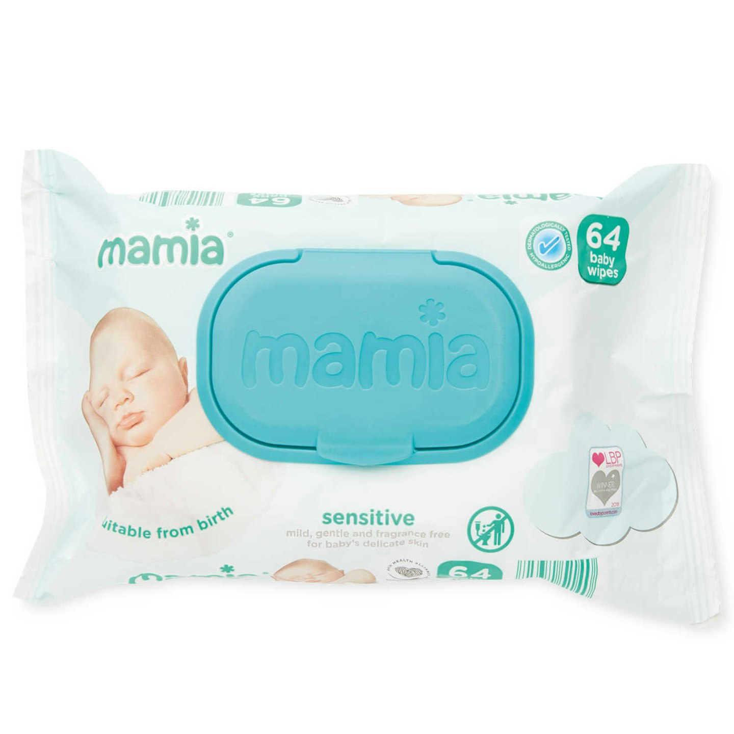 Aldi Mamia Sensitive Baby Wipes
