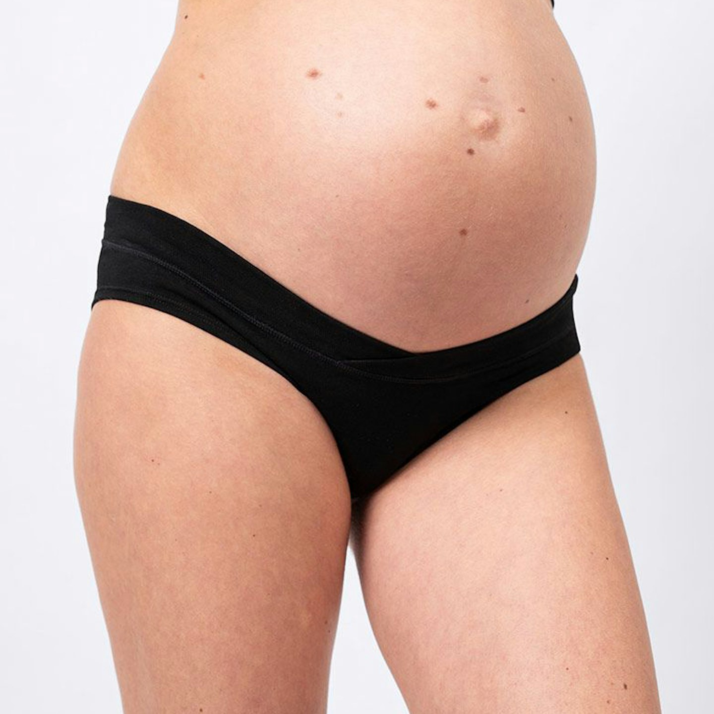 black and nude over the bump maternity briefs - 2 pack - Belly Bandit