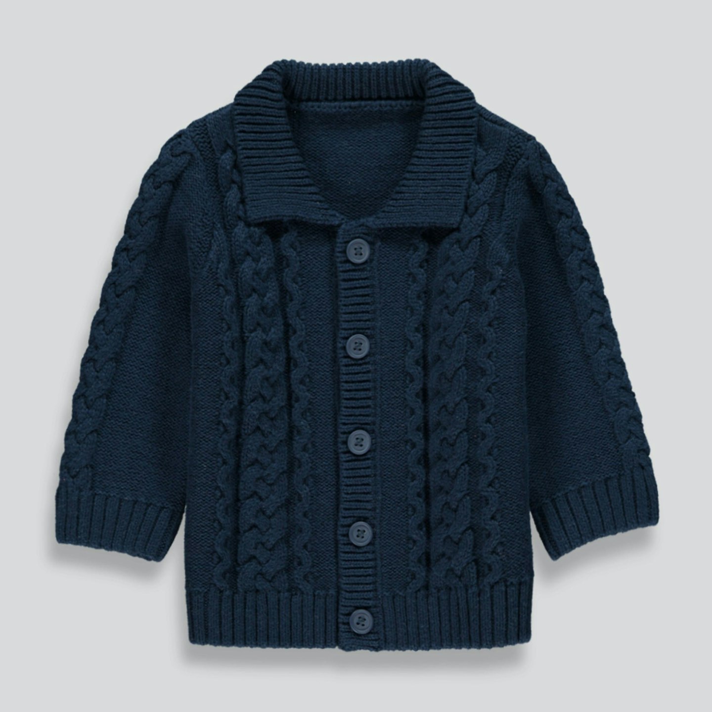 Knitted Shawl Neck Cardigan