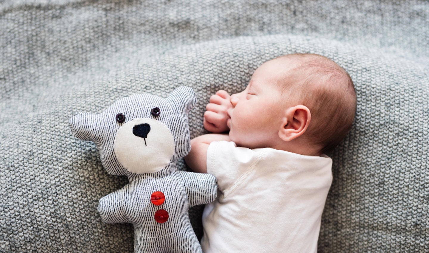 sleeping newborn