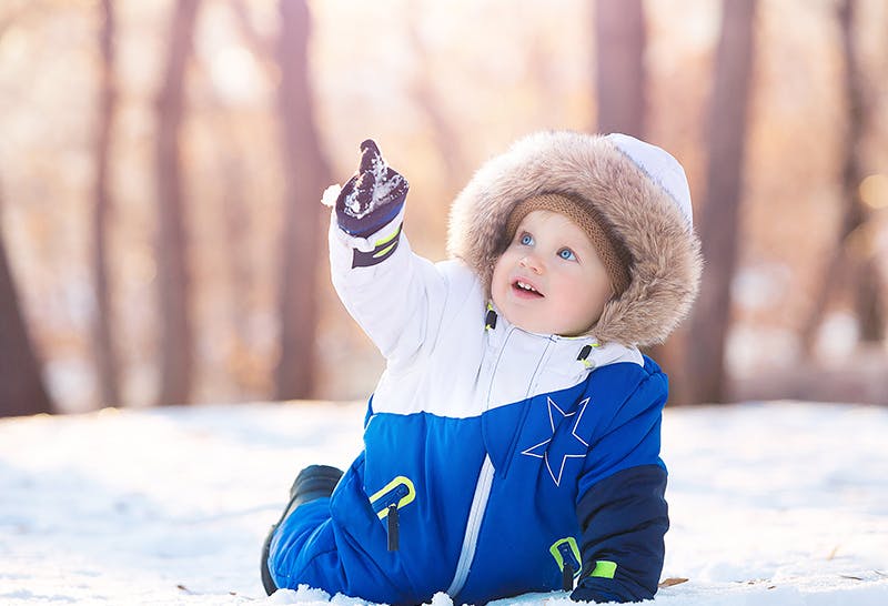 Tiny baby outlet snowsuit