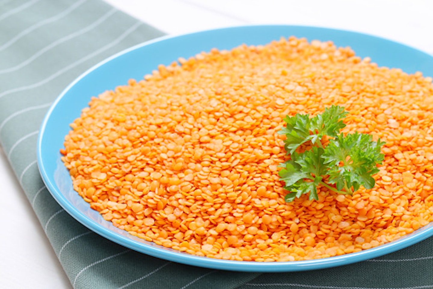 Split red lentils