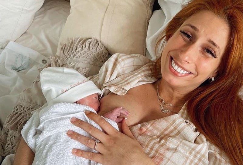 Stacey Solomon reveals her daughters name Family Life Mother and Baby Xxx Pic Hd