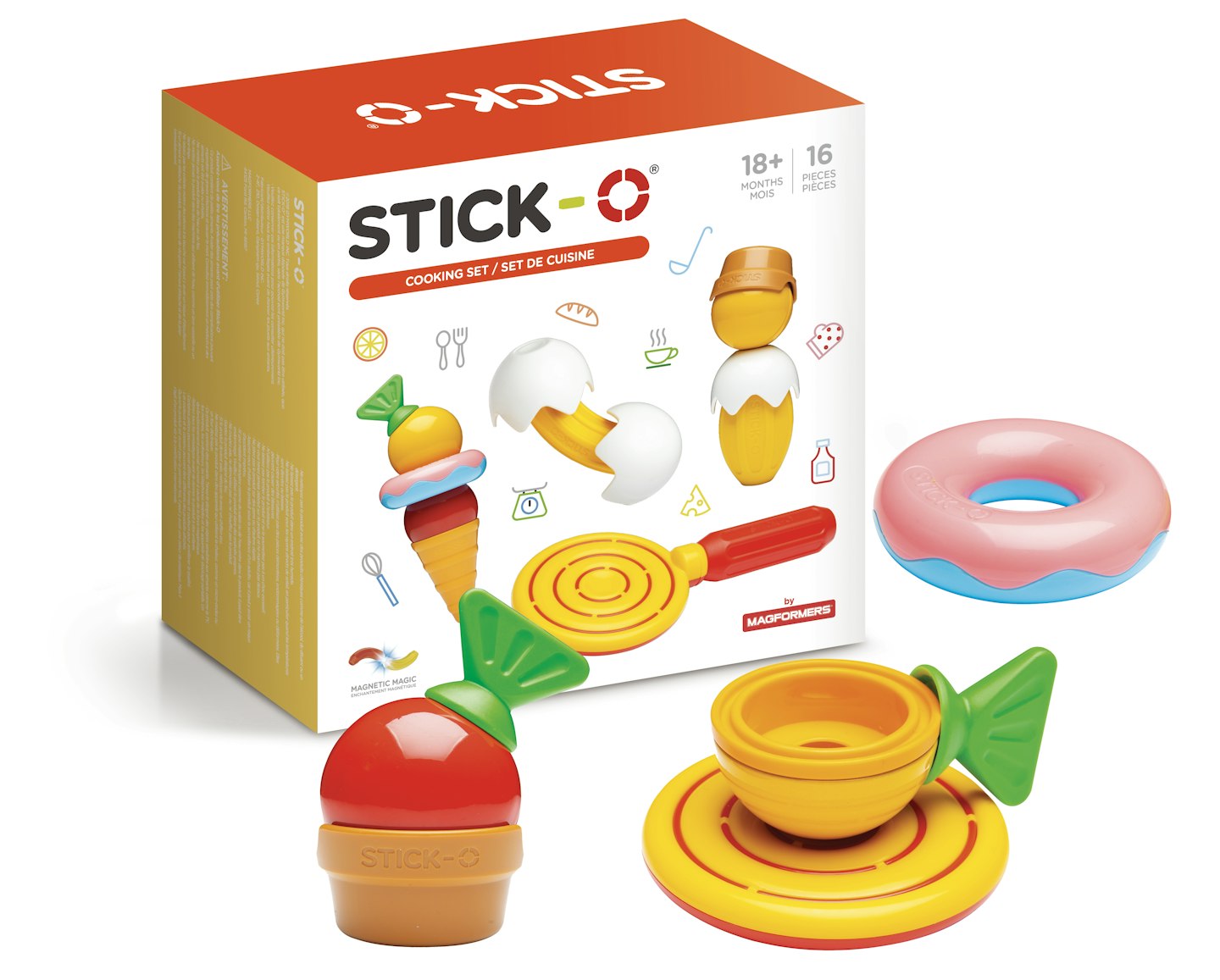 Stick-O Magnetic Cooking Set