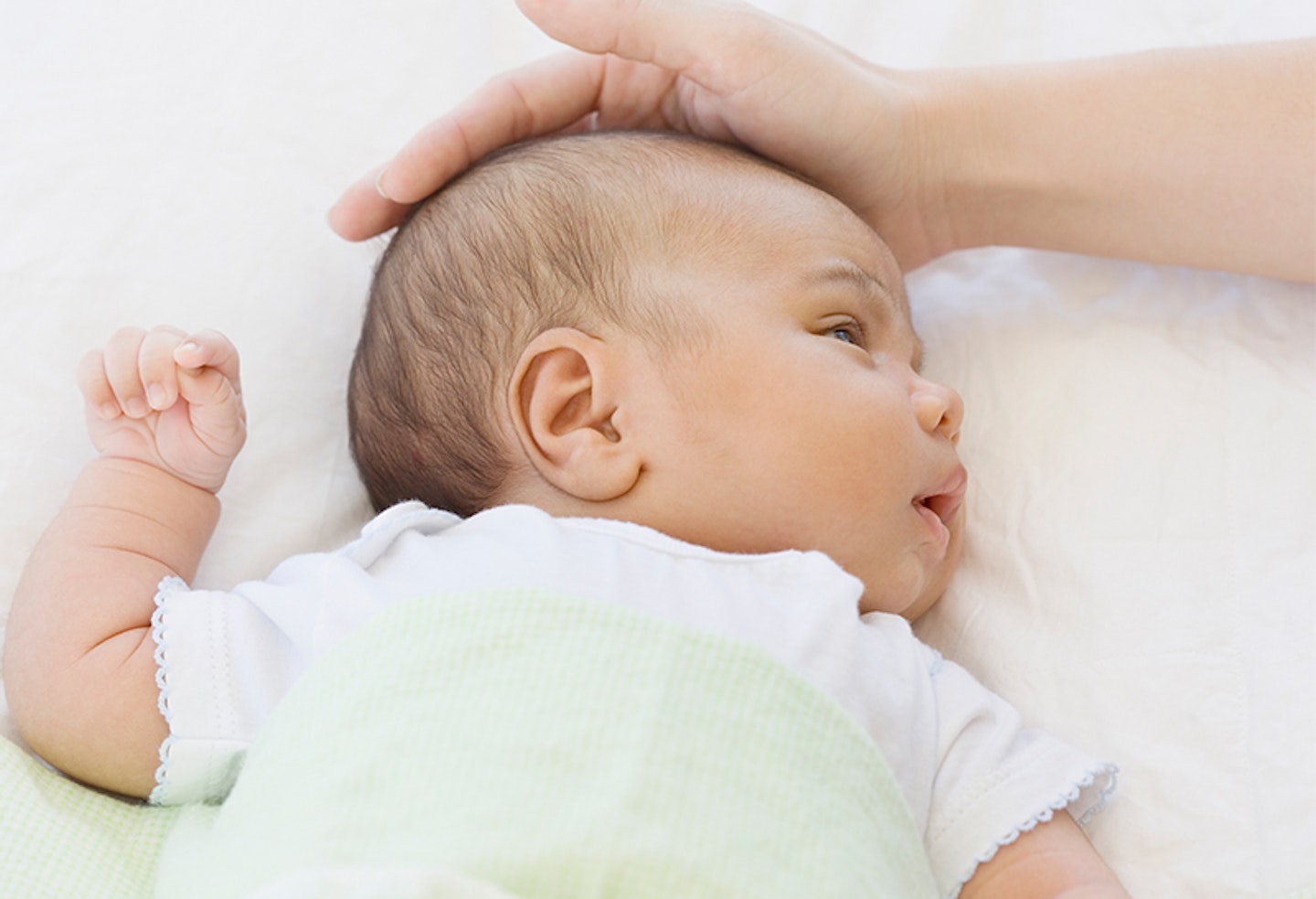 Study shows gently stroking babies ‘provides pain relief’