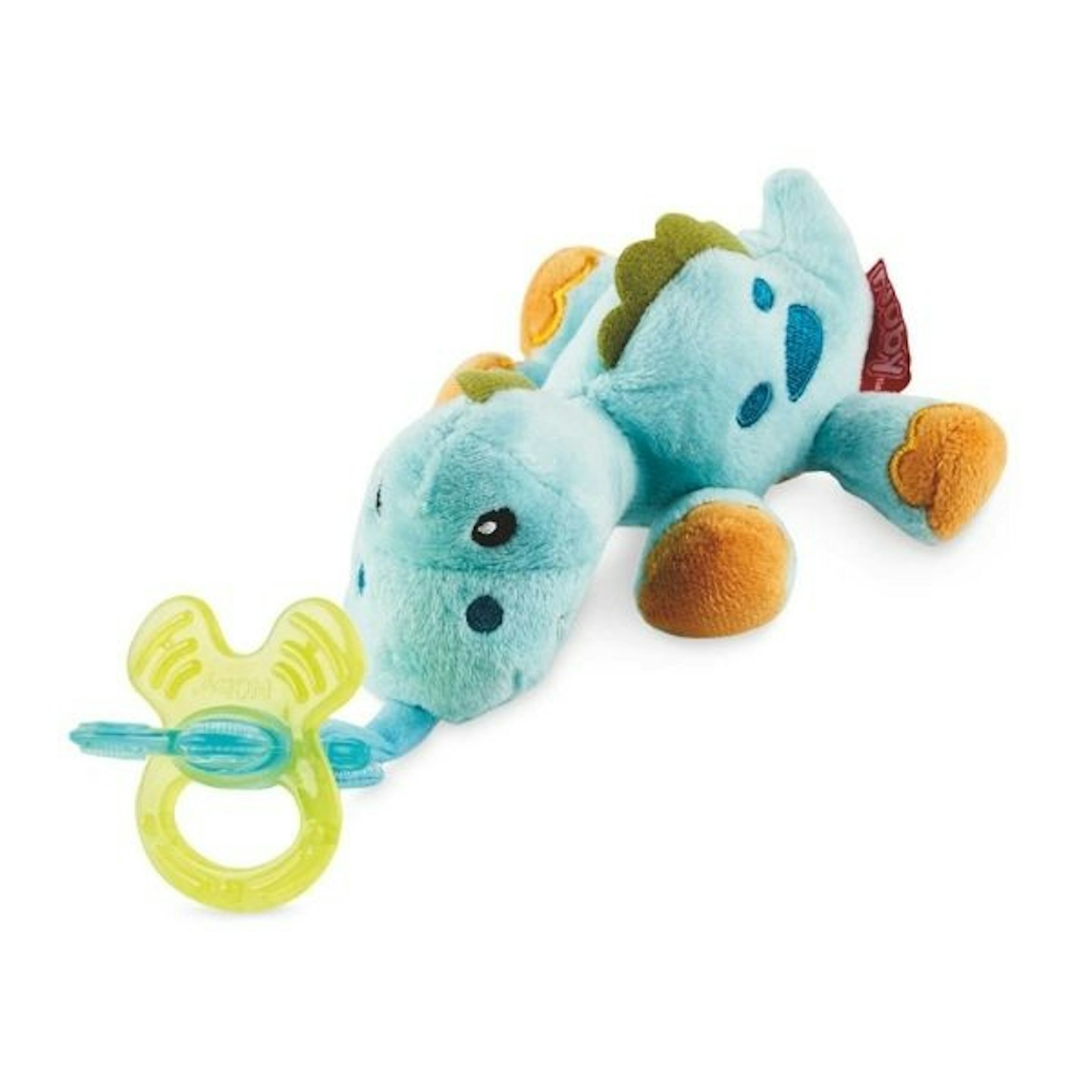 Blue Dino Nuby Snoozie Teething Toy