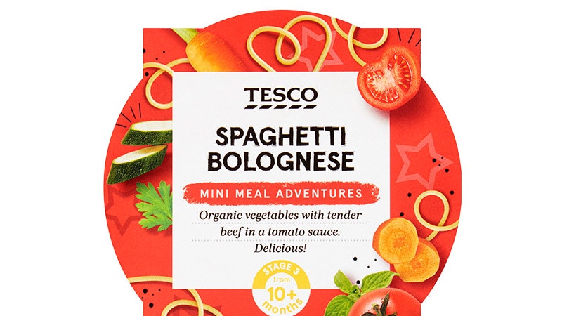 Tesco Own Brand Toddler Meals Stage