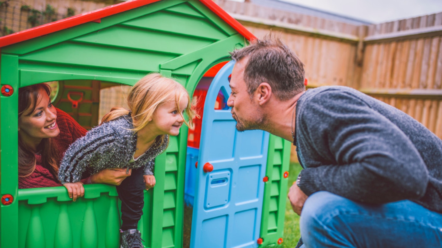 The best playhouses with slides and swings