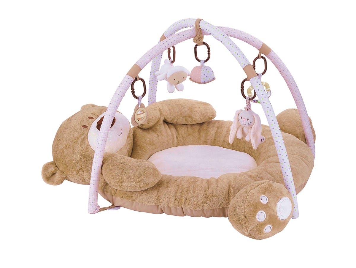 Teddy bear play clearance gym