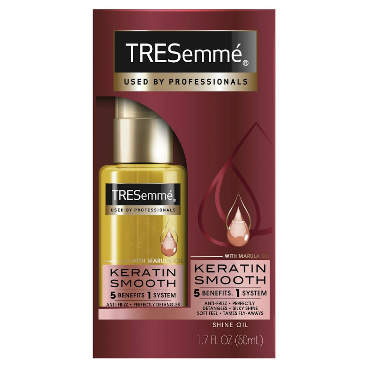 Best budget: Tresemmu00e9 Shine Oil Keratin Smooth, 50ml