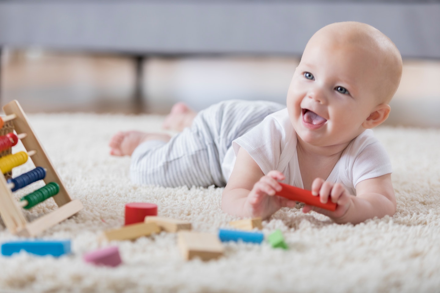 tummy time playing