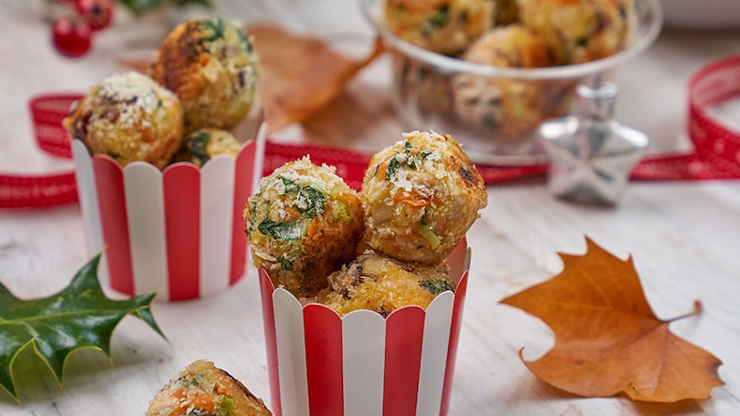 Weaning ideas: Turkey, cranberry and vegetable balls