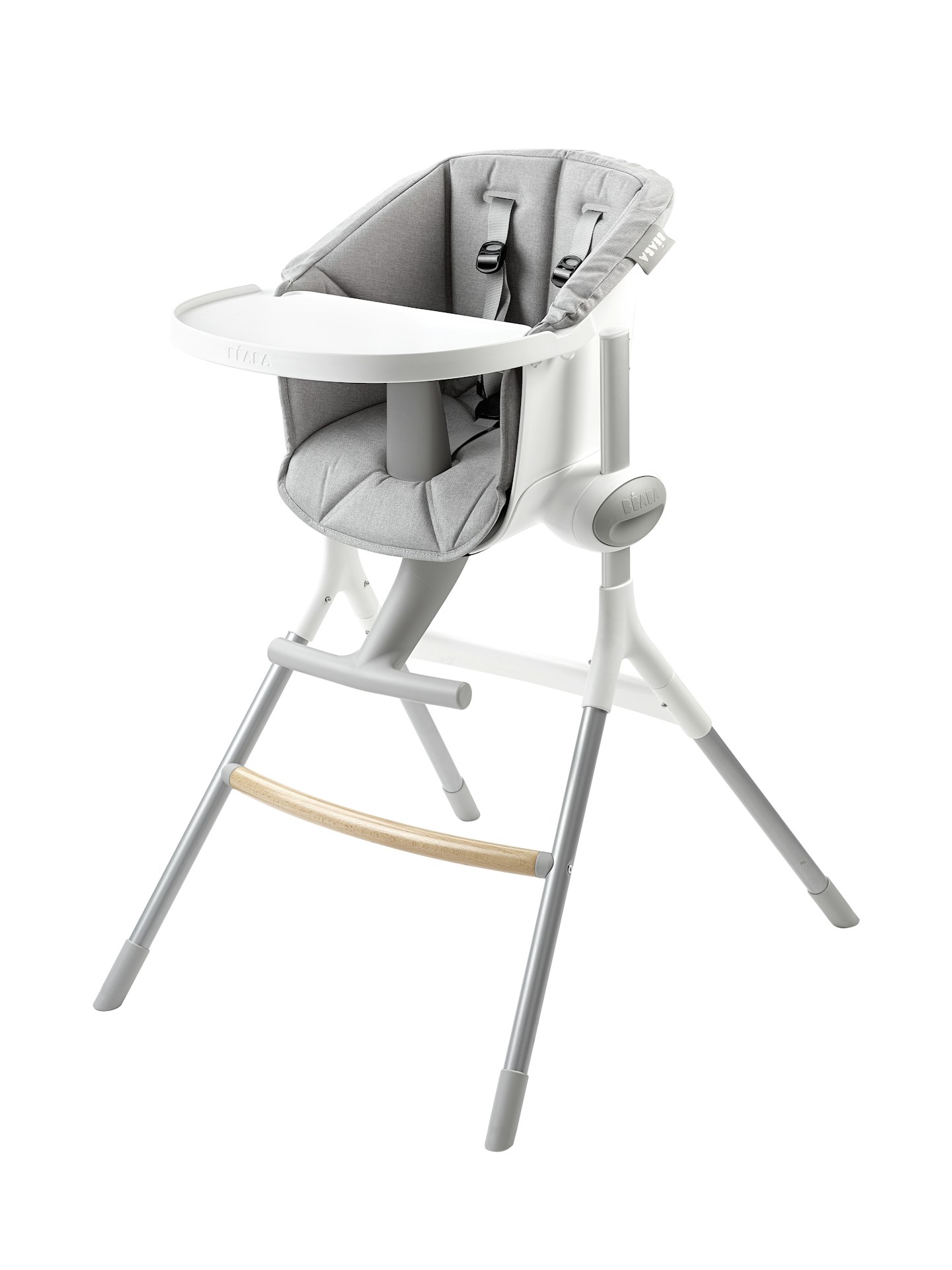 Up & Down Highchair white/grey