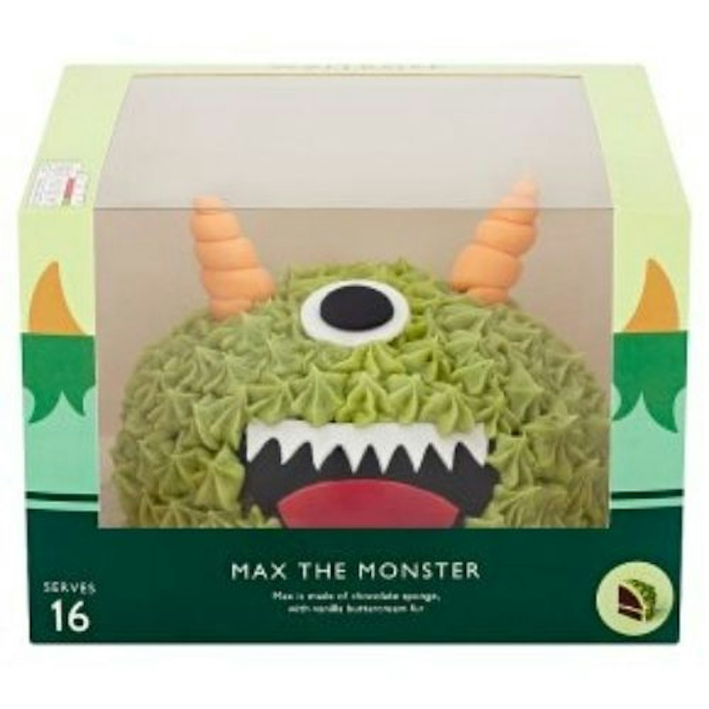 Waitrose Max the Monster Celebration Cake
