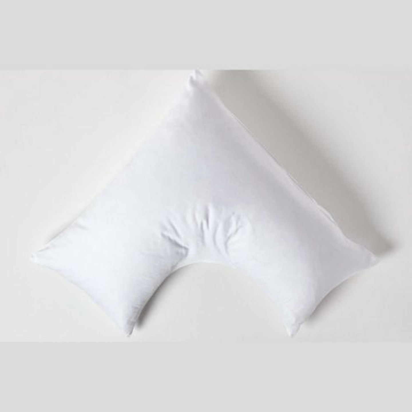 White V Shaped Pillowcase Organic Cotton 400 Thread Count-V-shaped pillowcases