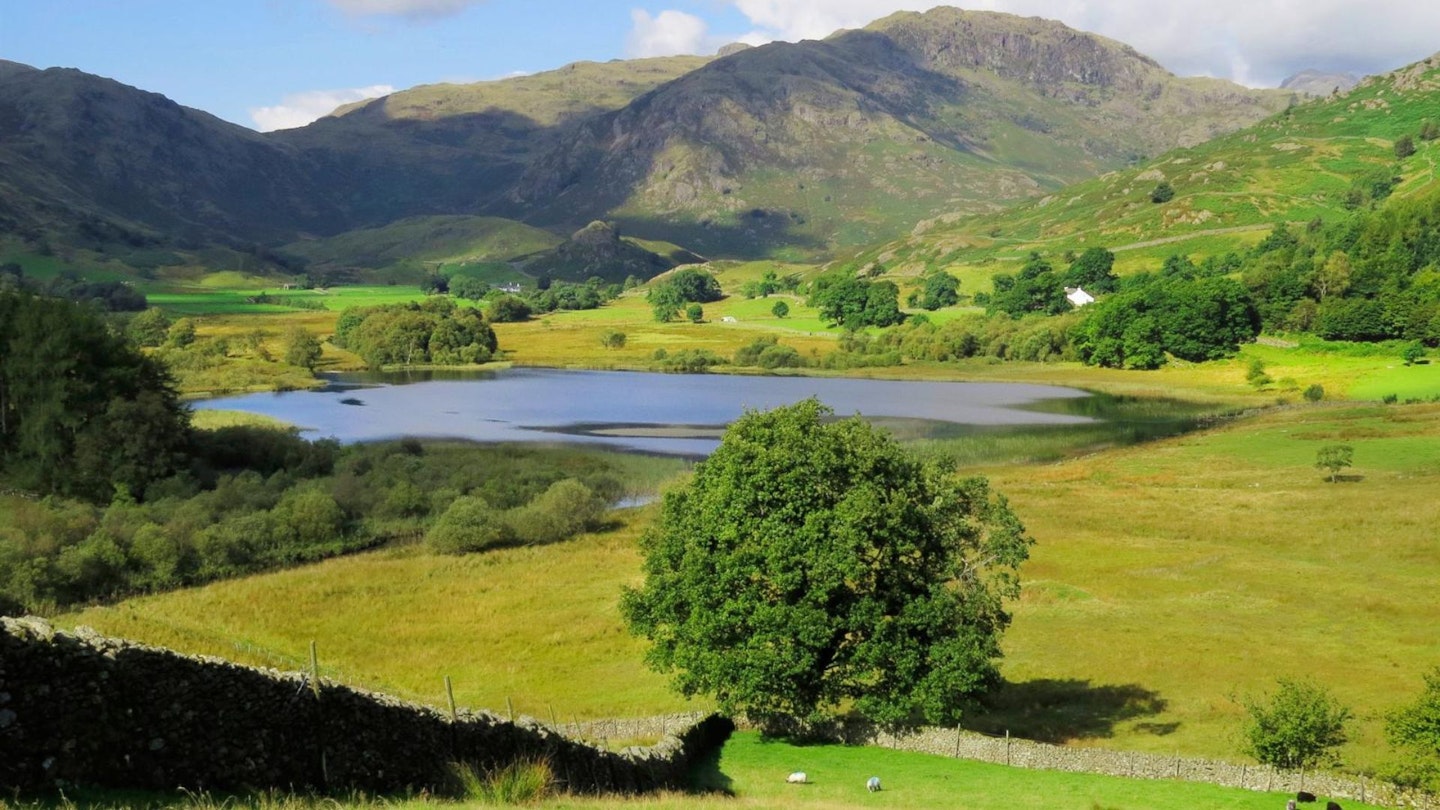 Little Langdale Tarn and Swirl How, Lake District