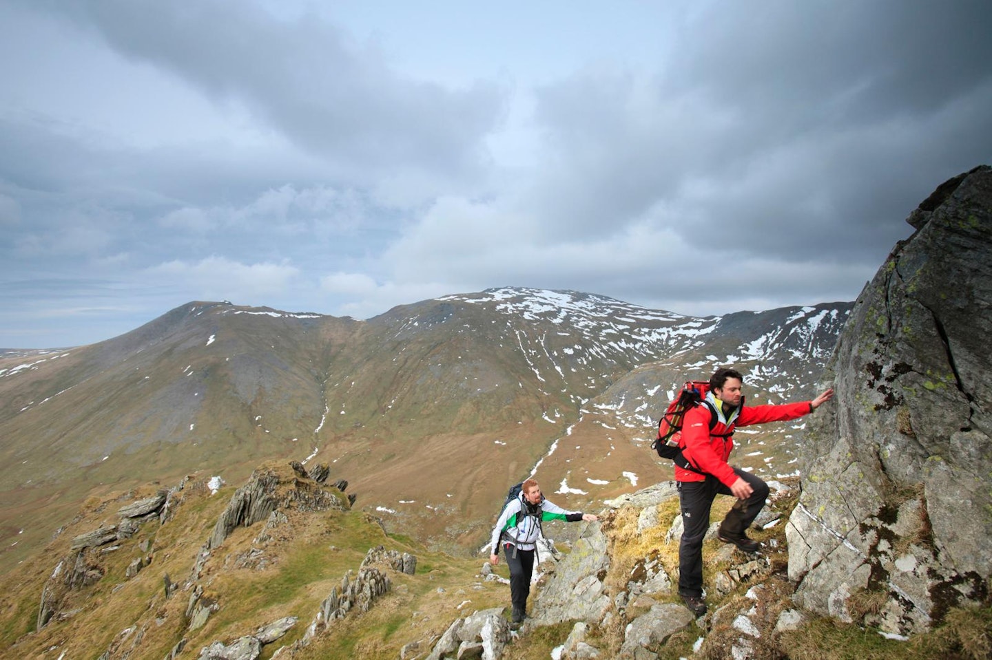 Llech Ddu Spur Snowdonia scramble