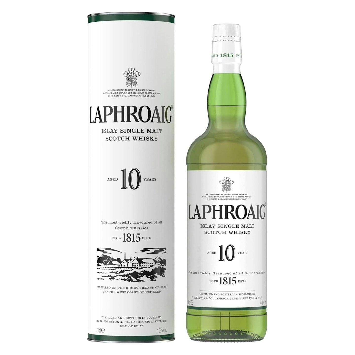 Laphroaig 10 Year Old Islay Single Malt Scotch Whisky