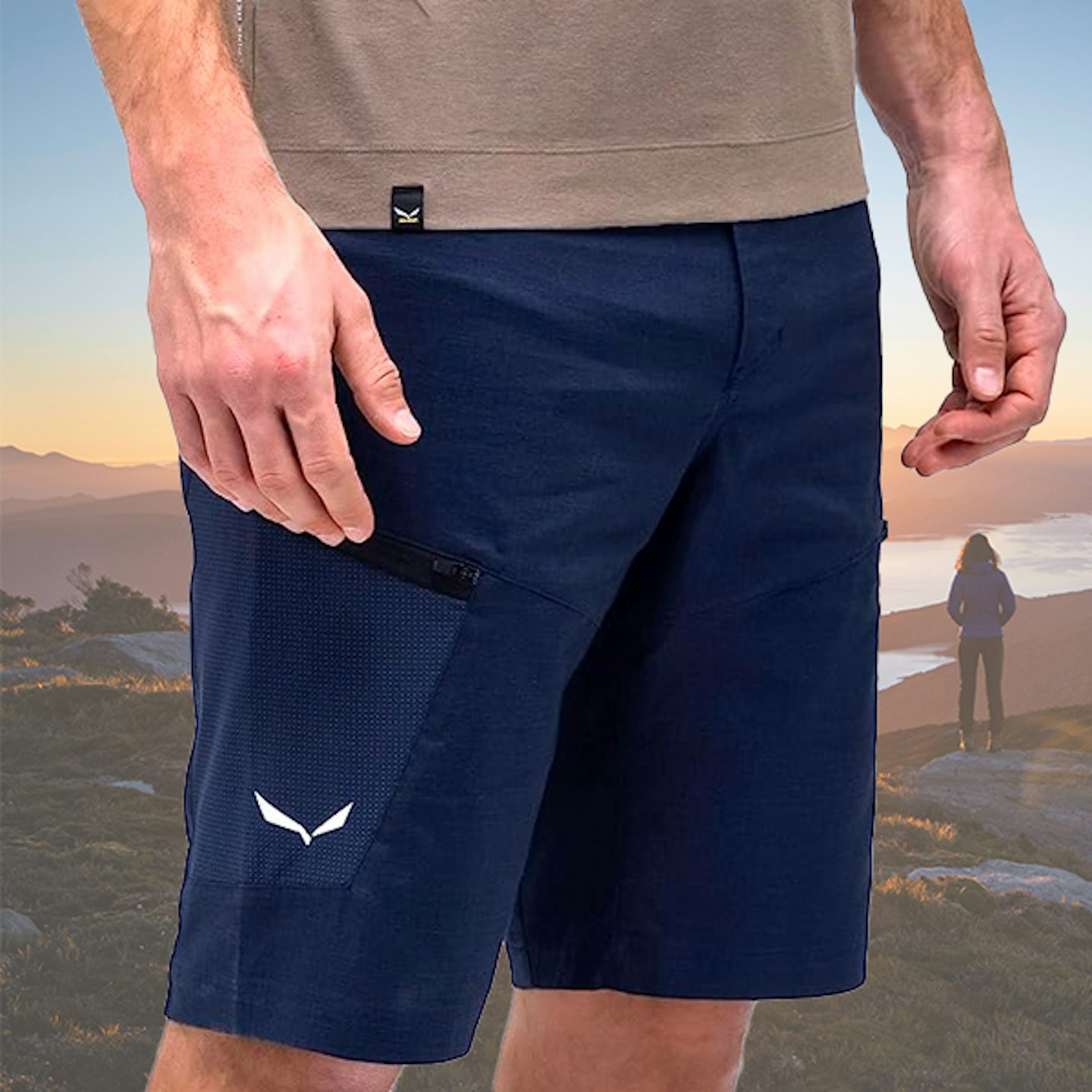 Salewa Alpine hemp Cargo shorts