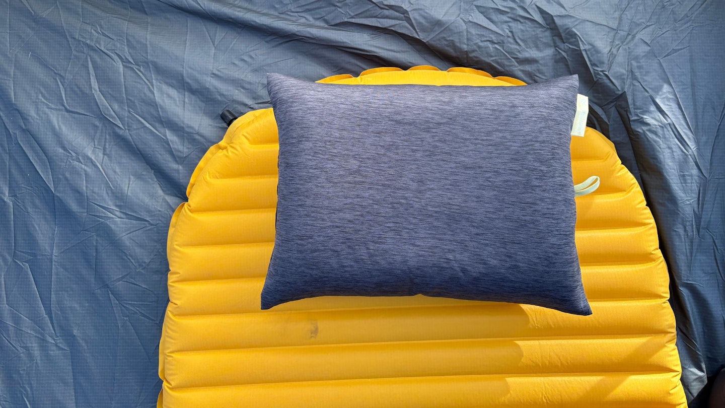 Nemo Fillo Elite Pillow on a sleeping mat