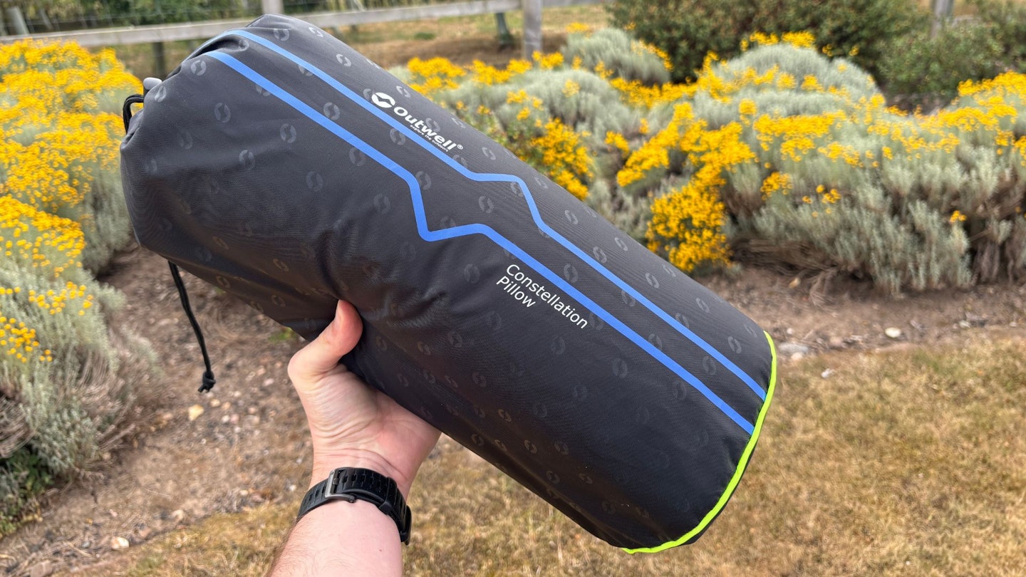 Outwell Constellation Pillow packed away