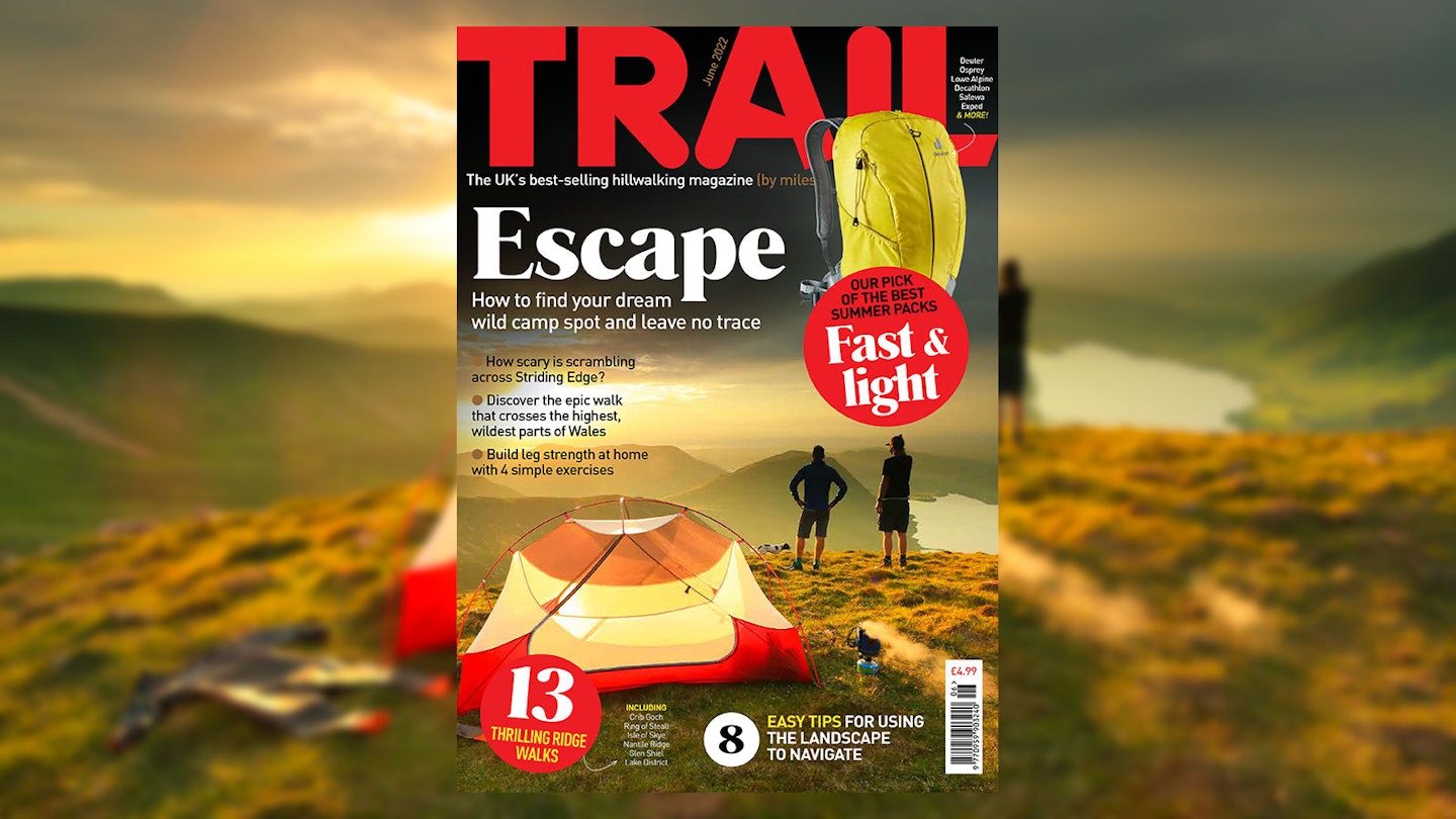 The new June 2022 issue of Trail magazine