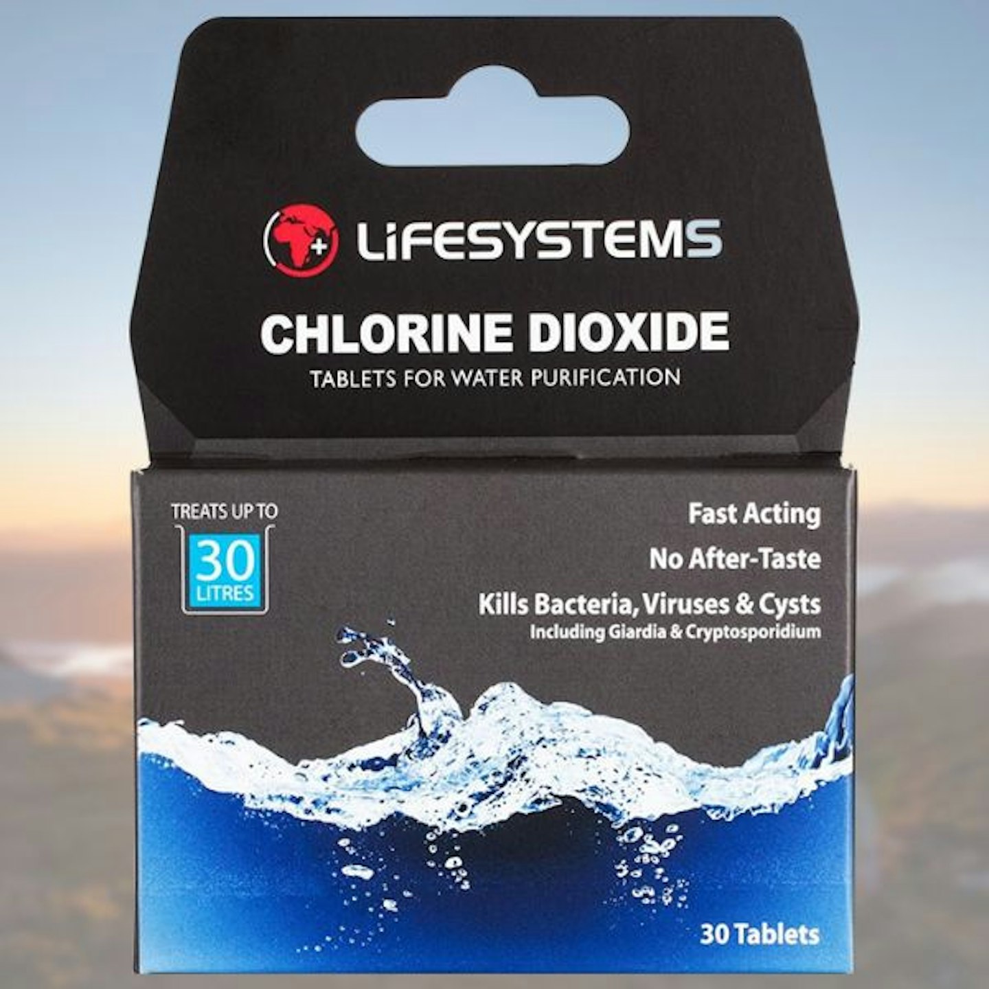 Lifesystems Chlorine Dioxide Water Purification Tablets