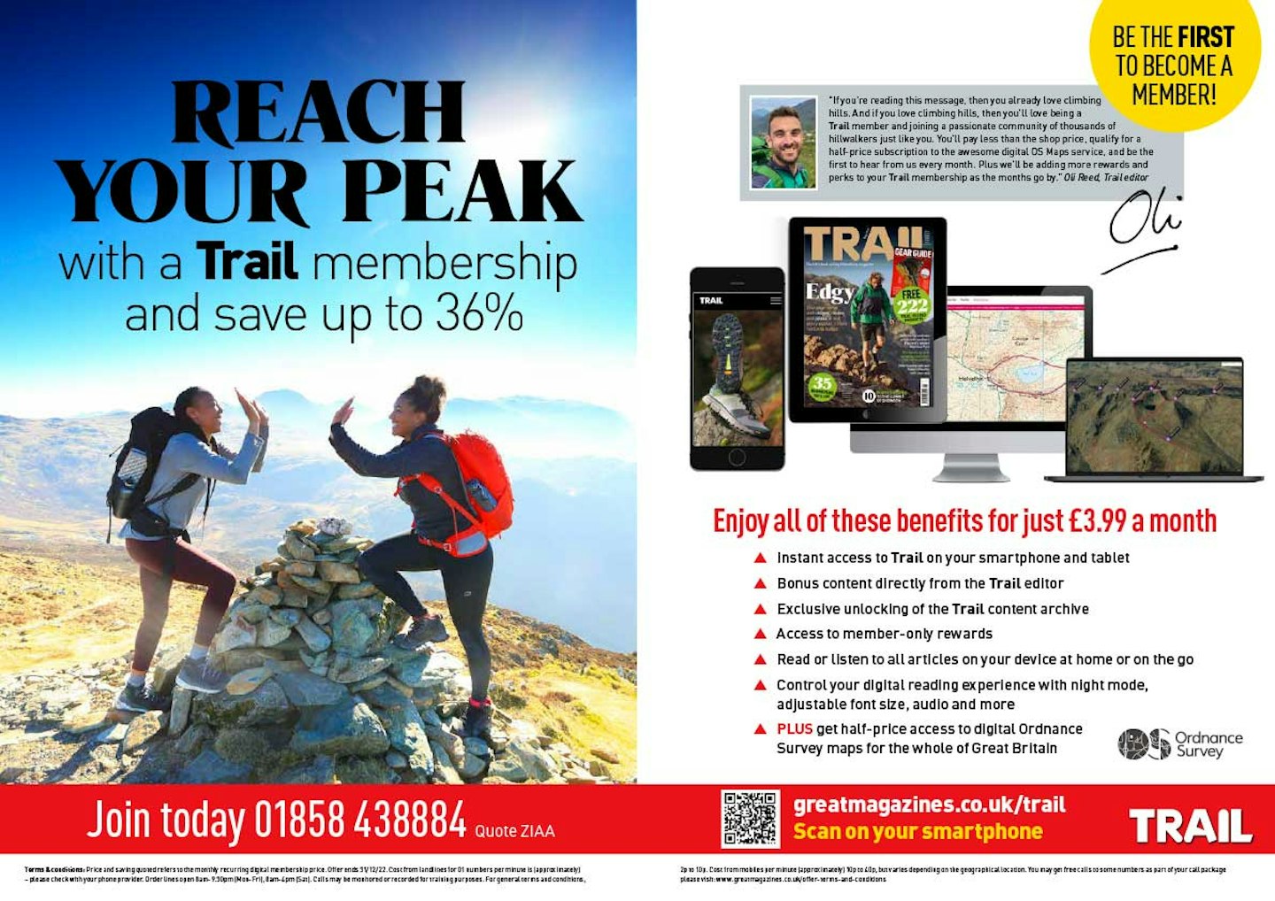 Trail magazine June 2022 issue subs pages