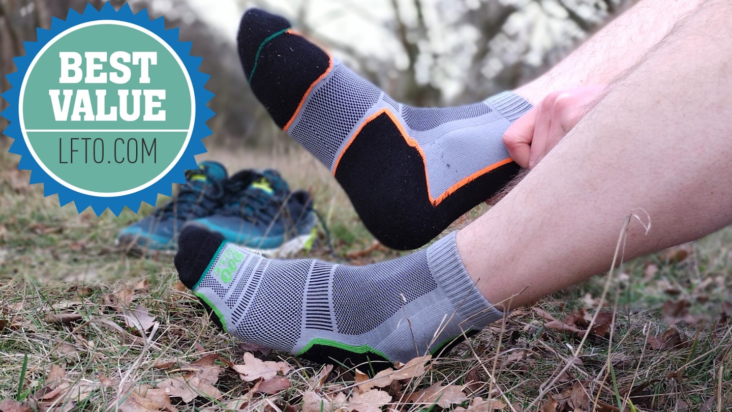 1000 Mile Trail Sock Twin Pack Best Value award