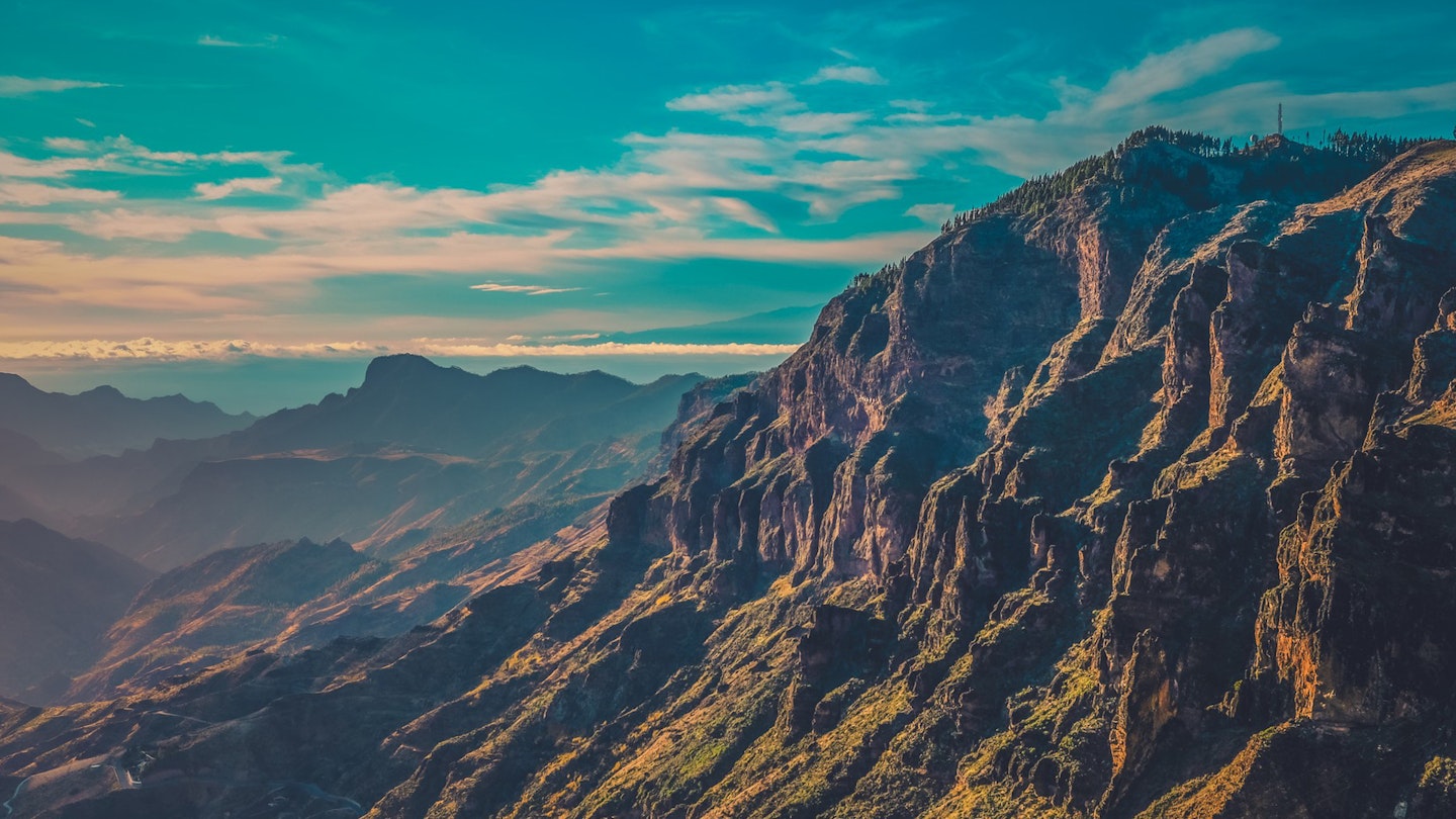 Mountains of gran canaria