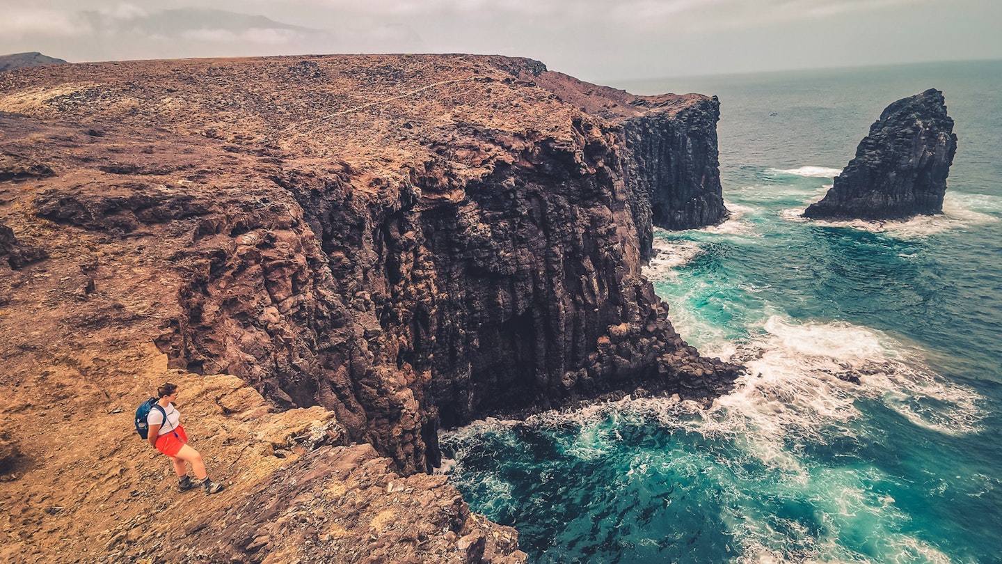 Walking coastal paths in gran canaria