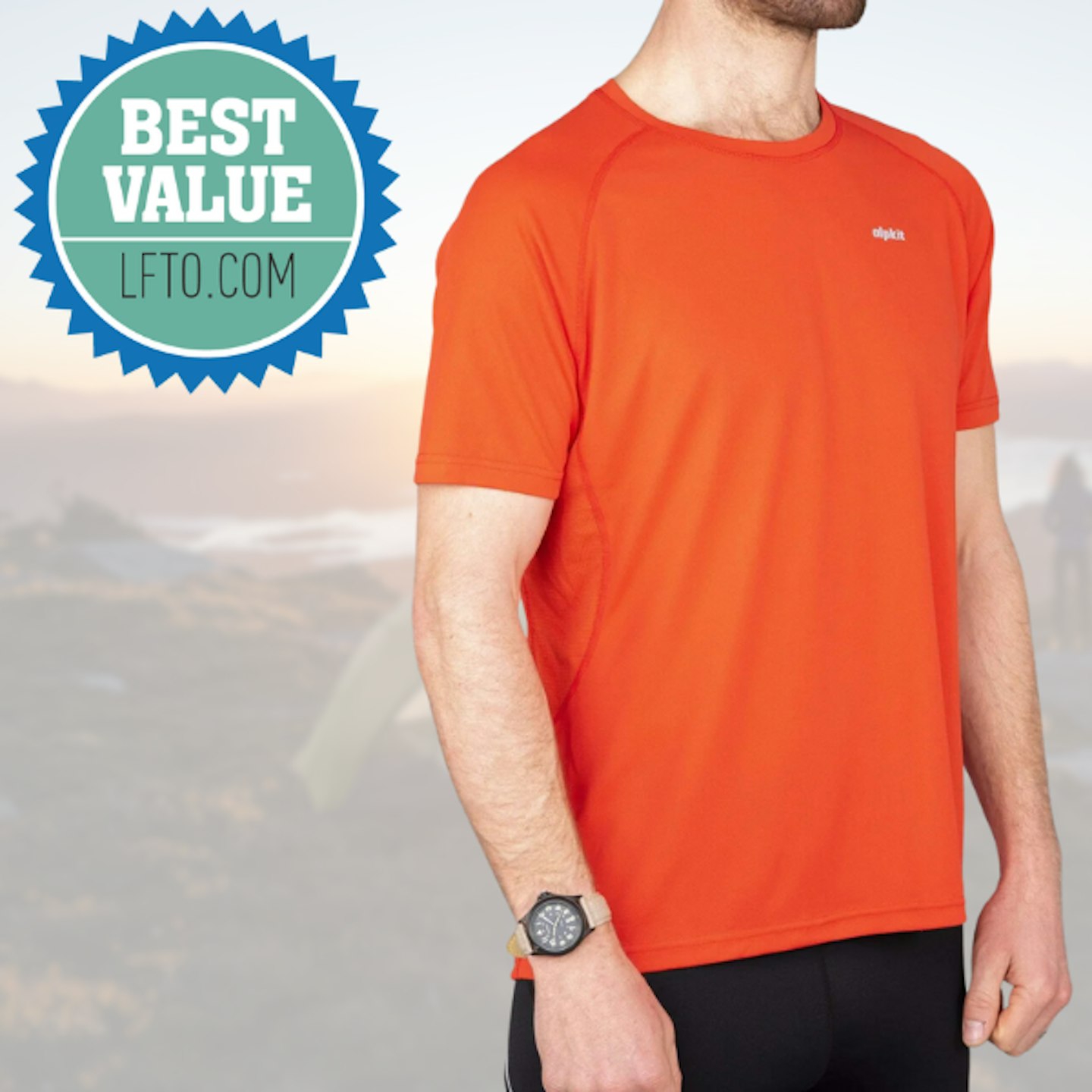 Alpkit Koulin Trail Tee with award overlay