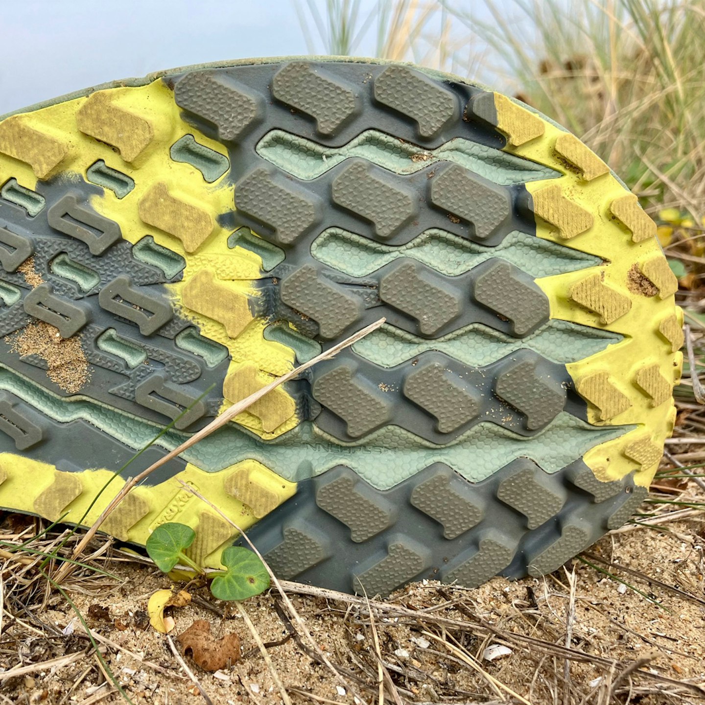 Altra Outroad trail running shoe lugs
