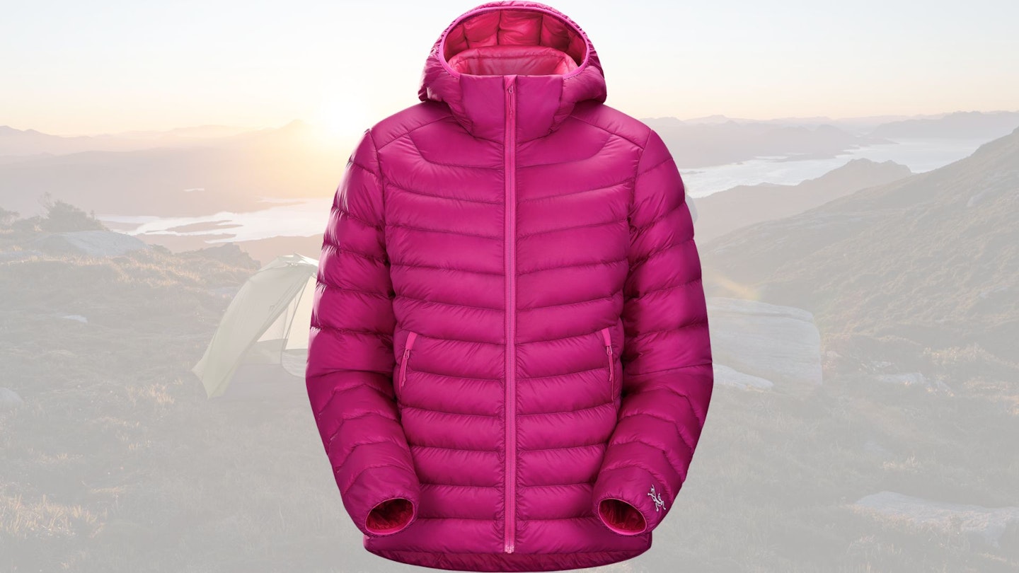 Arc’teryx Cerium LT Hoody with LFTO background