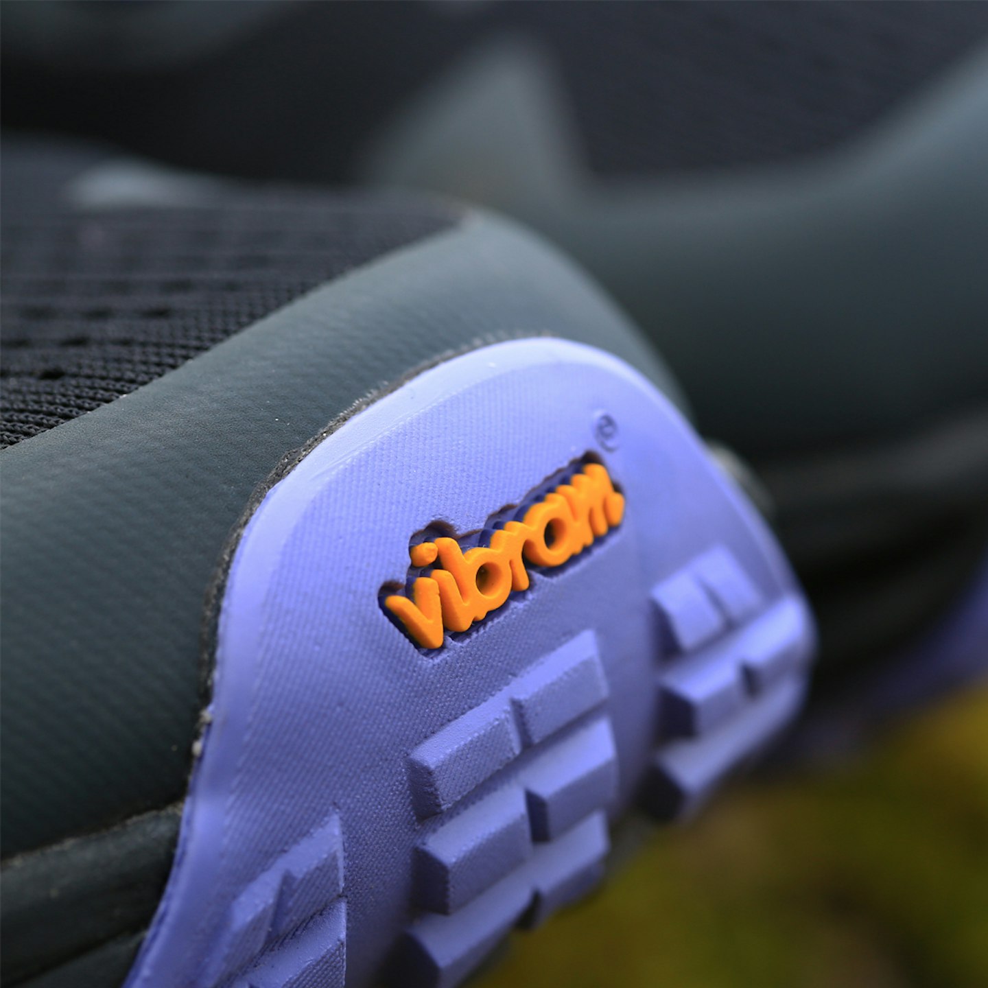 vibram toe box on the altra olympus trail running shoe
