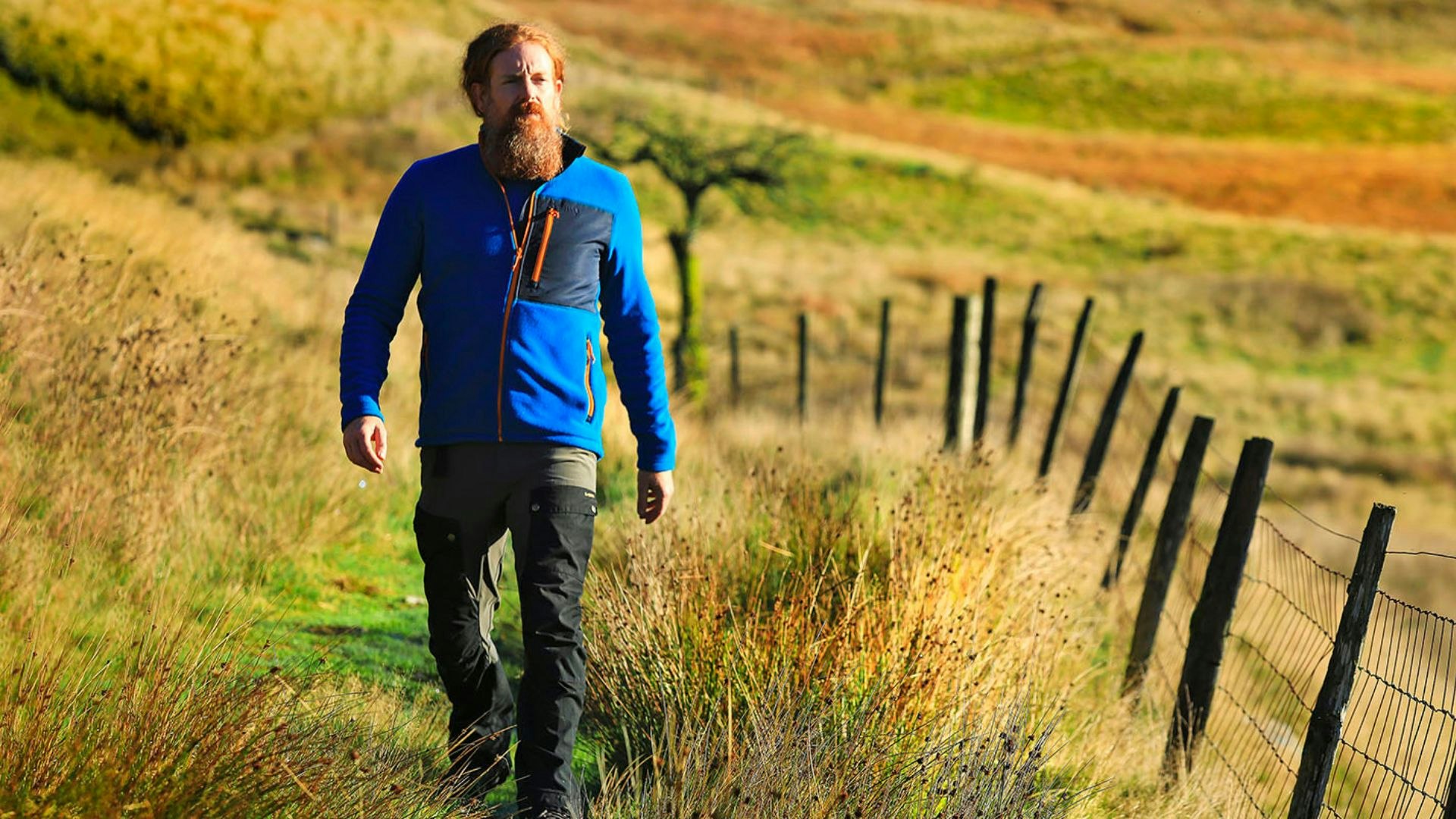 Ben Weeks wearing BAM Zero 73 Fleece jacket