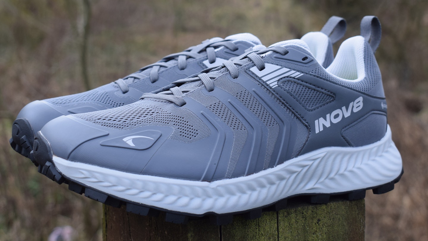 2 INOV8 Trailtalon GTX waterproof trail running shoes
