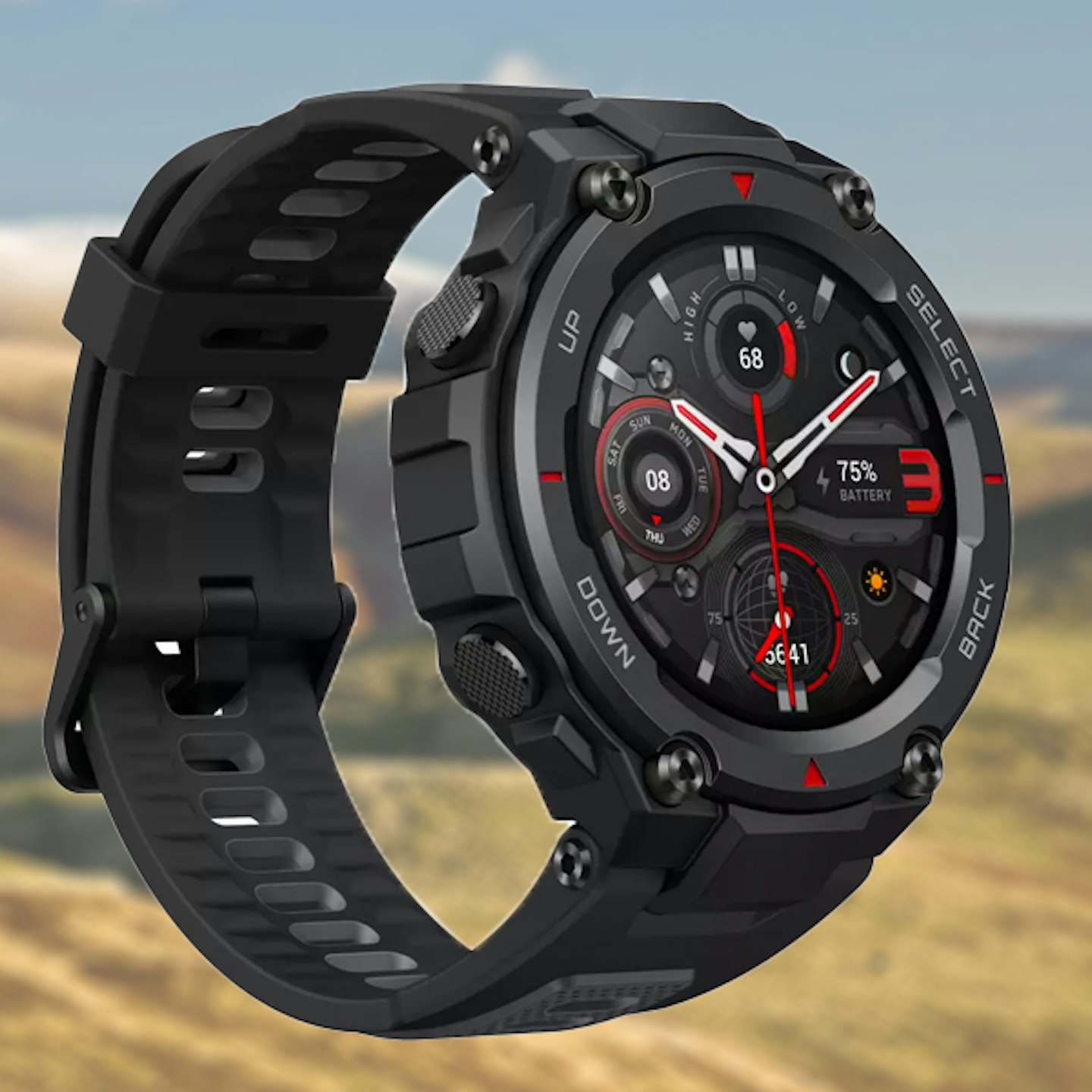 Amazfit T-Rex Pro Smart Watch Meteorite Black