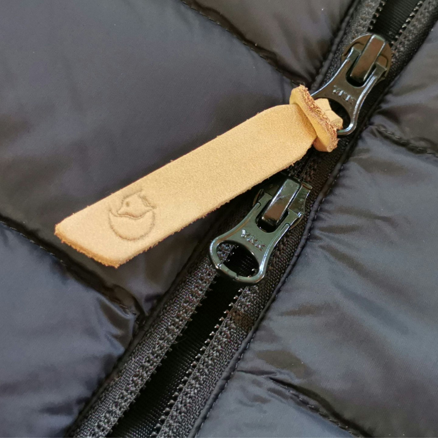 Fjällräven Keb Touring Down Jacket zip puller