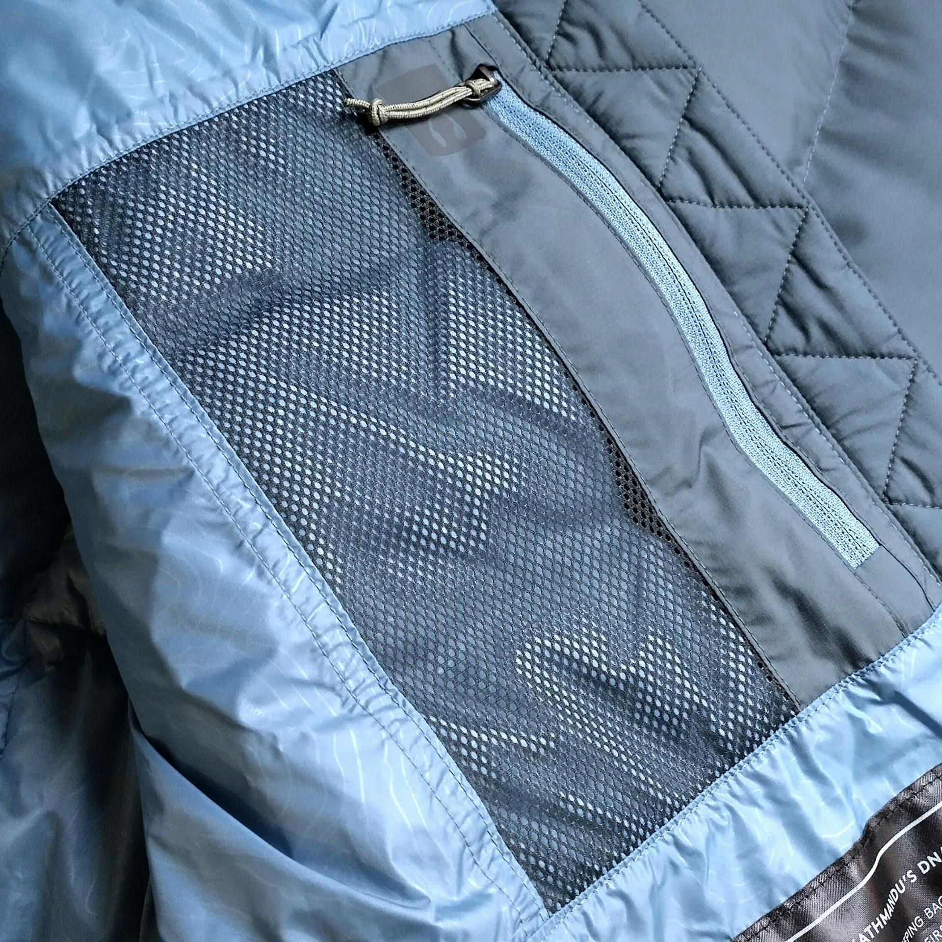 How to fix outlet hole in kathmandu jacket