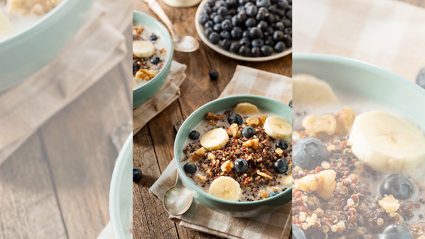 porridge with berries