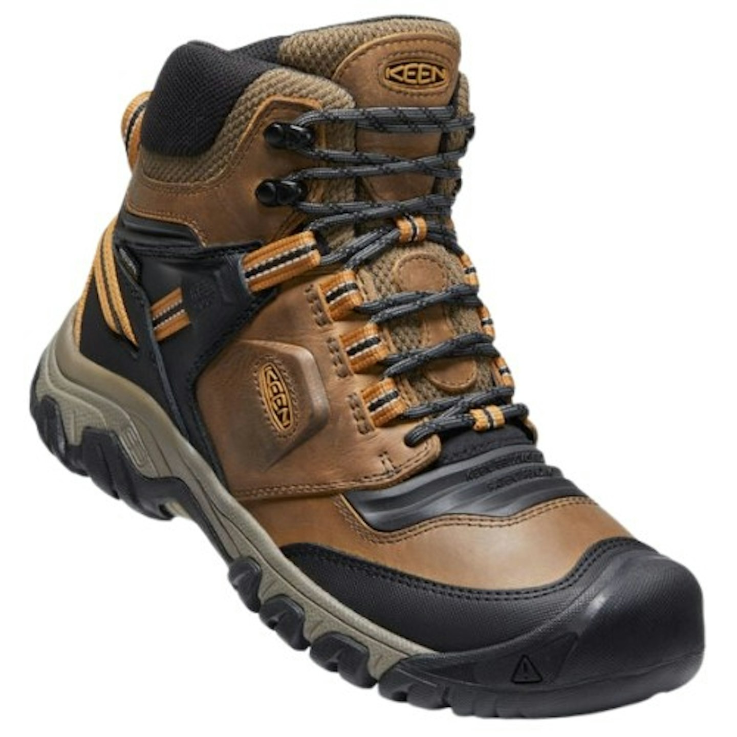 Keen Ridge Flex Waterproof Hiking Boots Brown