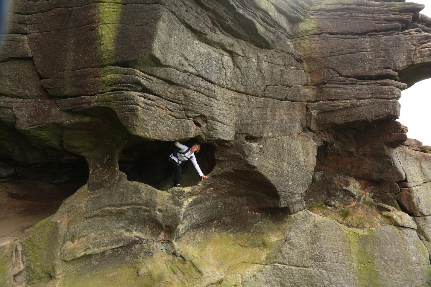 Rocky peak district terrain