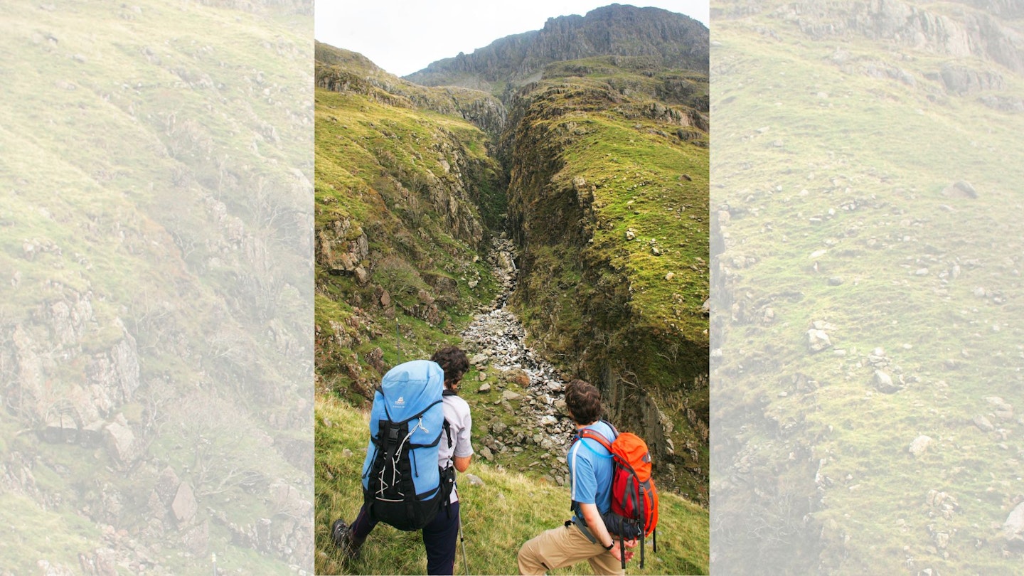 Piers Gill, Scafell Pike