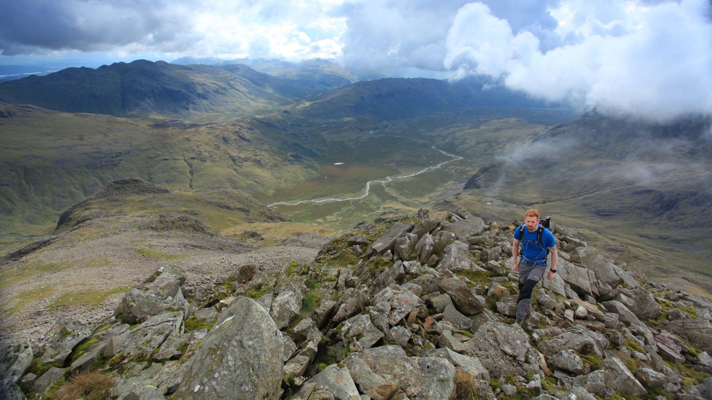 Great Moss from the summit area of Scafell Pike
